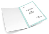 Giant Greeting Card Birthday 105 - 90cm x 60cm